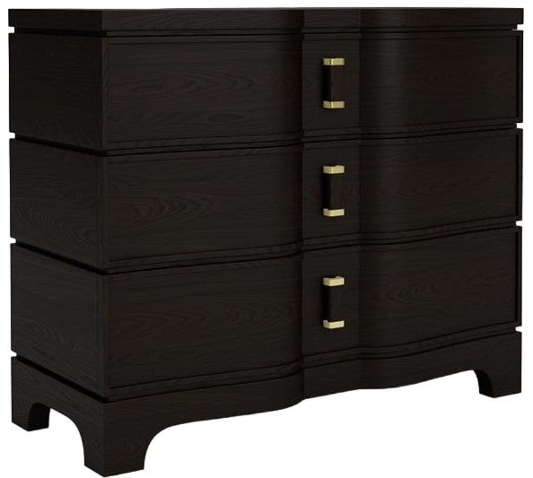 Riverside Furniture Lydia Dark Cabernet Bachelor Chest-0