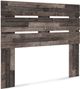 Signature Design by Ashley® Neilsville 4-Piece Multi Gray Queen Panel Headboard Bed Set-1