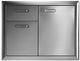 LYNX® Professional Ventana 30" Stainless Steel Door Drawer Combination-0