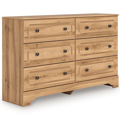 Signature Design by Ashley® Aleaport Warm Brown Dresser-0