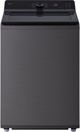 LG 4.8 Cu. Ft. Platinum Black Agitator Top Load Washer with EasyUnload™ and AI Sensing-0