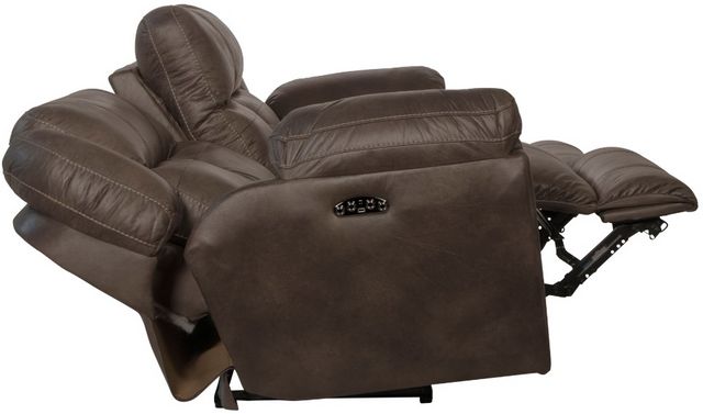 Catnapper® Ferrington Dusk Power Headrest with Lumbar Power Lay Flat Reclining Sofa-7