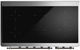 Ilve® Majestic III 48" Blue Gray Pro Style Induction Range with Triple Glass Door and Burnished Trim-3