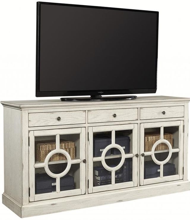Aspenhome® Radius White 66" Media Console-1