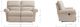 La-Z-Boy® Robin Smoke Power Reclining Loveseat with Headrest-4