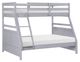 Homelegance® Sloane Gray Twin/Full Bunk Bed-0