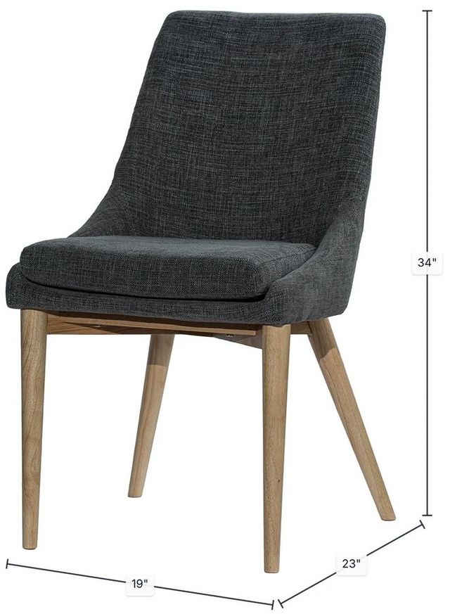 LH Home Fritz Natural/Slate Dining Side Chair-2