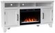 Legends Home Real Cozy Sonoma Jasmine White 64" Corner Fireplace Console-0