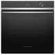 Fisher & Paykel Series 9 24" Black Contemporary Single Electric Wall Oven-0