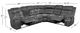 Powell® Keystone 6-Piece Gray L-Shape Manual Reclining Sectional-3