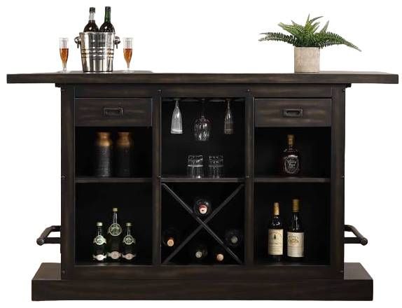 Urban Styles Furniture Memphis Espresso Bar Table-1