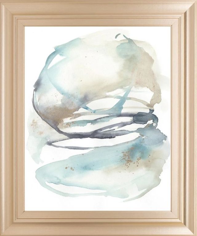 Classy Art Spiral Bloom II by Jennifer Goldberger Wall Art-0