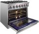 FORNO® Massimo Series 36" Stainless Steel Pro Style Gas Range-4