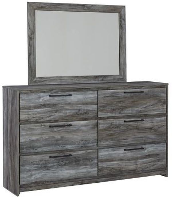 Signature Design by Ashley® Baystorm 3-Piece Gray Queen Panel Bed Set-2