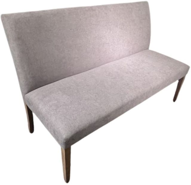 Nest Home Collections Megan KD Barbury Stone/Gray Long Dining Bench-0