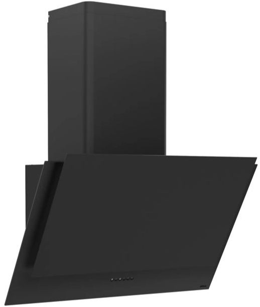 Zephyr Designer Collection Apex 36" Matte Black Glass Wall Mounted Range Hood-3