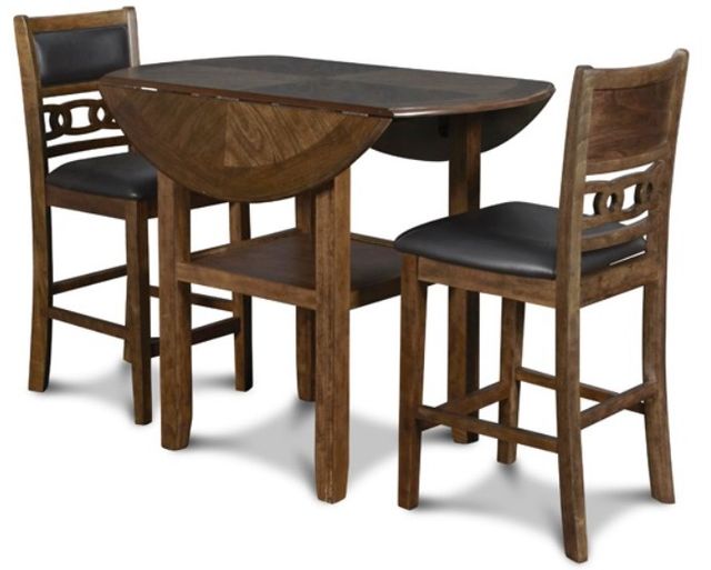 American Wholesale Furniture Gia Brown Pub Chair-2