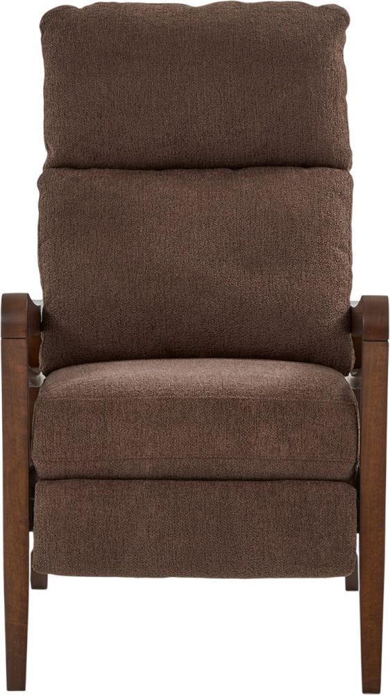 Best® Home Furnishings Customizable Field & Stream Home Ryberson Manual High Leg Recliner with Dark Walnut Legs-3