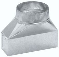 Best® 3-1/4" X 10" to 8" Round Transition-0