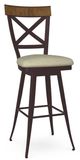 Amisco Customizable Kyle Swivel Bar Stool-0