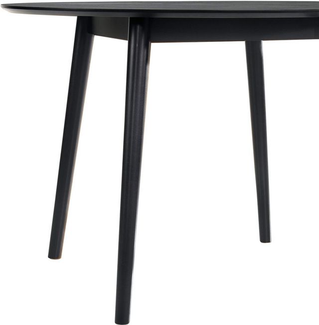 Armen Living Arcadia Black 48" Round Dining Table-3