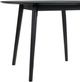 Armen Living Arcadia Black 48" Round Dining Table-3
