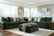 Benchcraft® Carriage View Jade Oversized Accent Ottoman-2