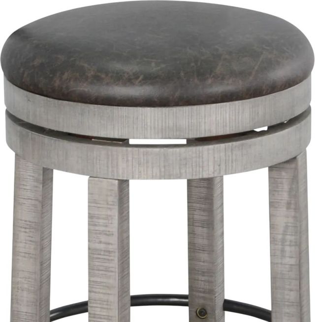 Sunny Designs™ Alpine Gray 24" Swivel Stool-3