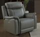 Mazin Furniture Cyrus Grey Power Glider Reclining Chair-2