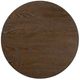 Bassett Mirror Nova Cerused Charcoal Oak End Table with Brown Base-2