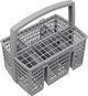 Bosch® 300 Series 24" White Front Control Built-In Dishwasher-3