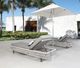 CabanaCoast® Customizable Grace SOL Weave® Outdoor Armless Lounge-4