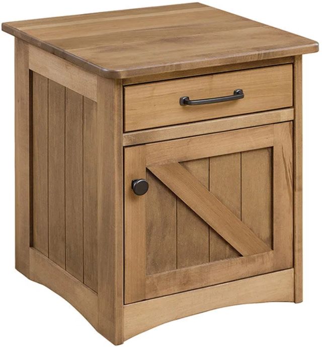 Country Classic Collection Customizable Farmstead End Table-0