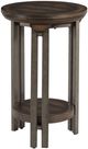 Hammary® Ketchum-Hamilton Rubbed Black Chairside Table-0