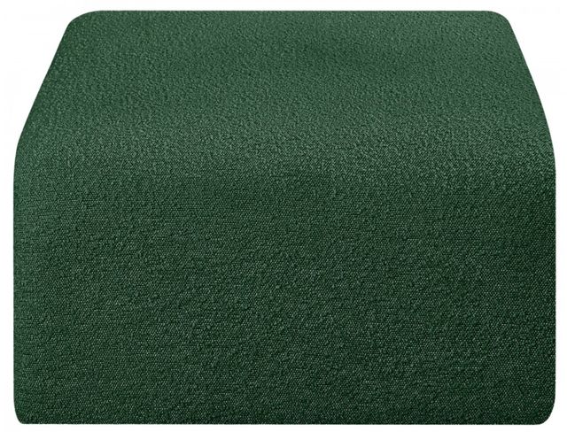 Meridian Furniture Arc Green Ottoman-1
