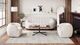 Zuo® Modern Mazzy Brown Coffee Table with Black Steel Base -3