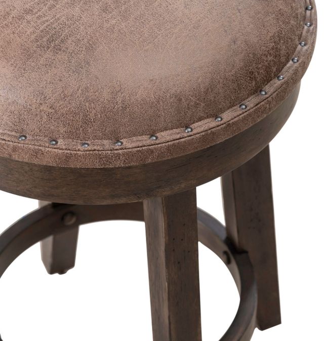 Liberty Furniture Paradise Valley Saddle Brown/Tobacco Console Stool-4