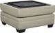 Ashley® Luxora Bisque Ottoman with Storage-2