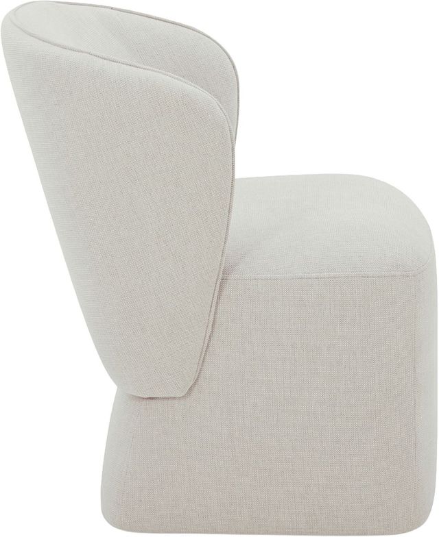 Moe's Home Collection Larson Heather Grey Rolling Dining Chair-2