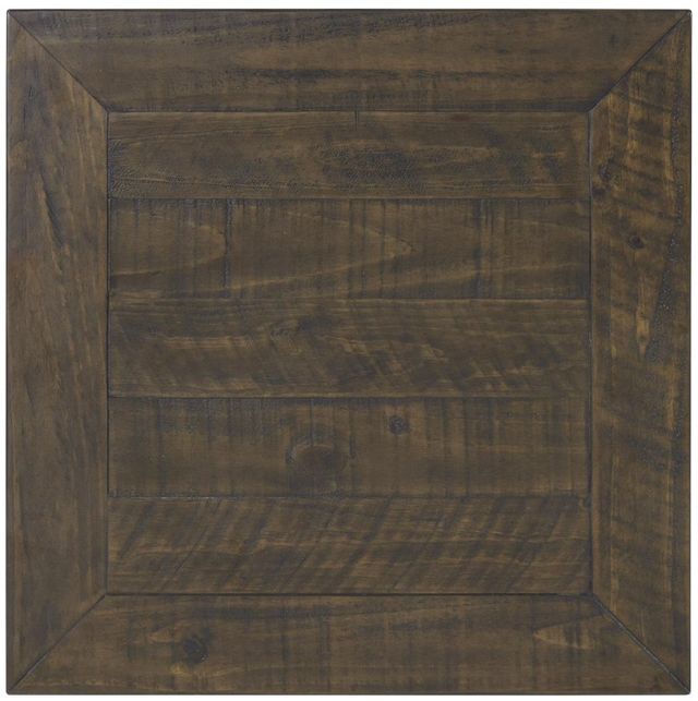 Martin Svensson Monterey Brown End Table with White Base-3