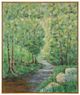 Crestview Collection Spring Rivers Hand Finished Wall Art-0