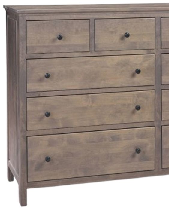 Archbold Furniture Customizable Heritage 10-Drawer Dresser-1
