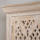 Crestview Collection Lattice White Wash Cabinet-3
