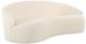 Moe's Home Collection Cove Cream Plastic/Polyester Outdoor Sofa-0