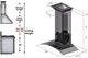 ZLINE 30" Stainless Steel and Glass Convertible Vent Wall Mount Range Hood with Crown Molding-2