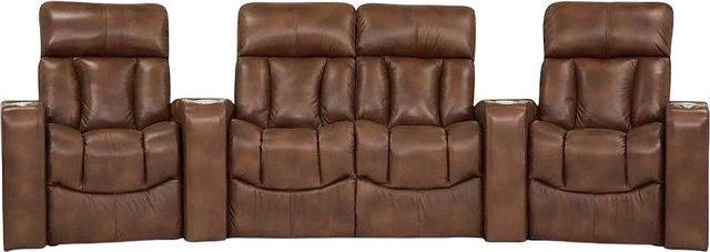 Palliser® Furniture Customizable Paragon 4-Seat Power Reclining Curved Home Theater Seating-1