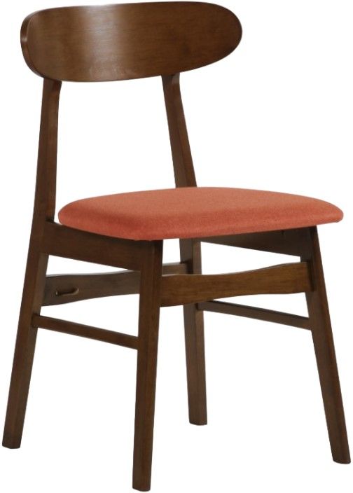 New Classic® Home Furnishings Morocco 5-Piece Orange/Walnut Dining Set-3