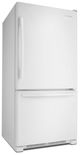 Amana® 22.07 Cu.Ft. White Bottom Freezer Refrigerator-2