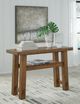 Signature Design by Ashley® Mackifeld Warm Brown Sofa Table-3