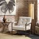 Olliix by INK+IVY White Waldorf Lounge Chair-1